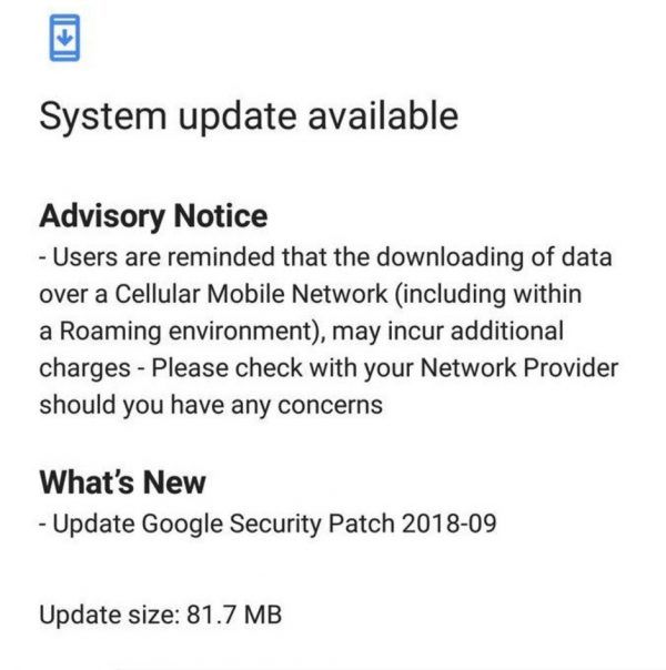 Nokia 6.1, Nokia 6.1 will be updated with security patches, Optocrypto