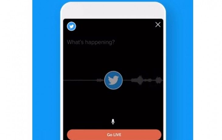 Twitter, Twitter now allows to send voice messages in go live transmission, Optocrypto