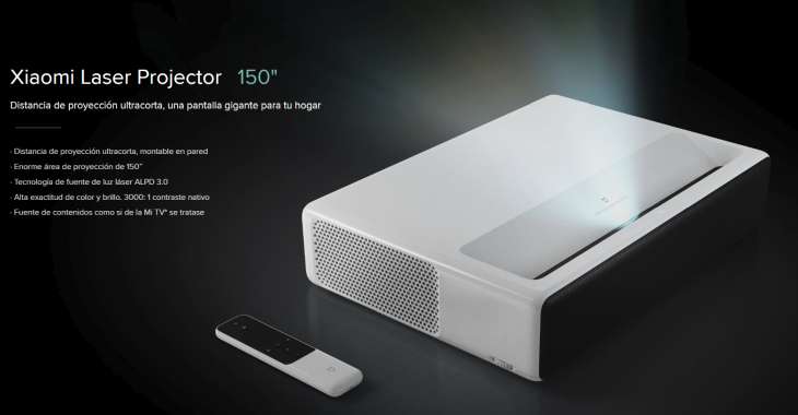 Mi Laser Projector 150″, Mi Laser Projector 150″ with ALPD projection technology from Xiaomi, Optocrypto