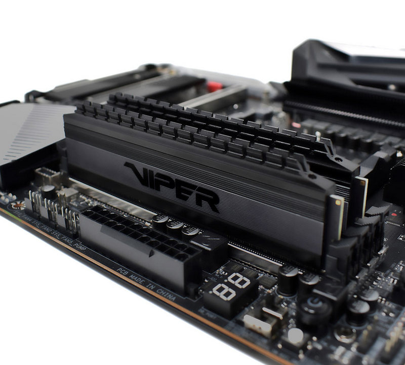 Patriot Viper 4, Patriot Viper 4 blackout memory optimized for the third generation Ryzen 3000, Optocrypto