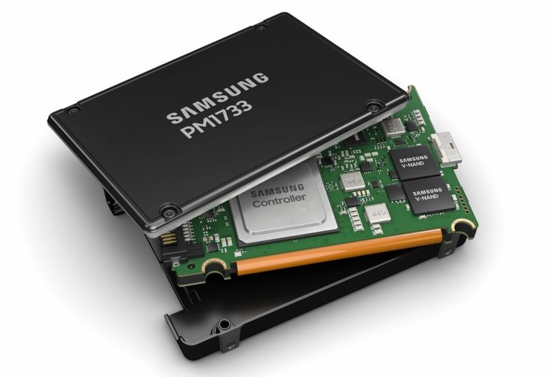 PM1733, Samsung introduces PM1733 SSD PCIe 4.0 drives with up to 8 GB/s, 