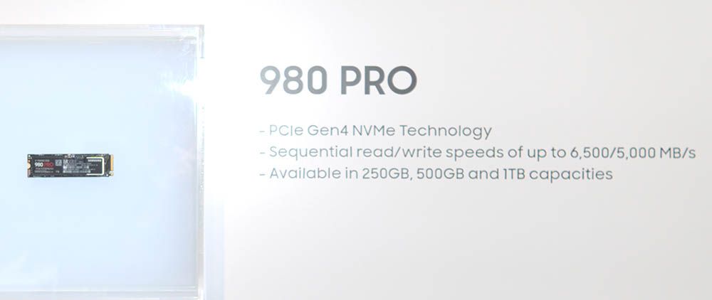 980 Pro, Samsung shows its PCI-E 4.0 “980 Pro” SSD at CES 2020, Optocrypto