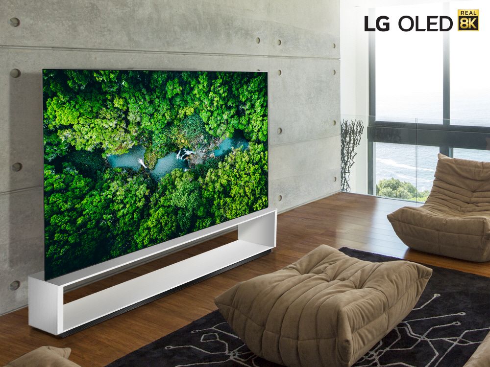 OLED displays, LG presents its new range of OLED displays at CES 2020, 