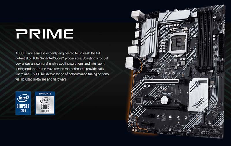 Prime Z490-A, Asus leaks its own Prime Z490-A and Prime Z490-P, revealing its design and some specs, Optocrypto