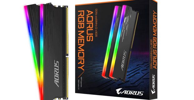 DDR4, Gigabyte unveils its AORUS RGB MEMORY 4400MHz 16GB DDR4 kit, Optocrypto