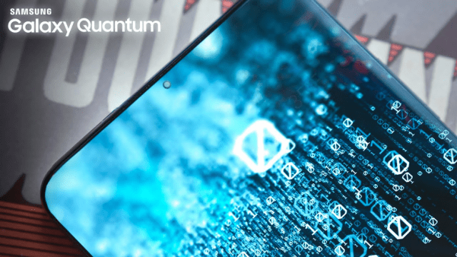 Galaxy A Quantum, Galaxy A Quantum, the first quantum smartphone from Samsung, Optocrypto