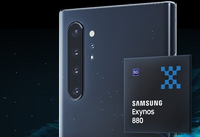 Exynos 880, Samsung announces Exynos 880: 5G in the mid range, Optocrypto