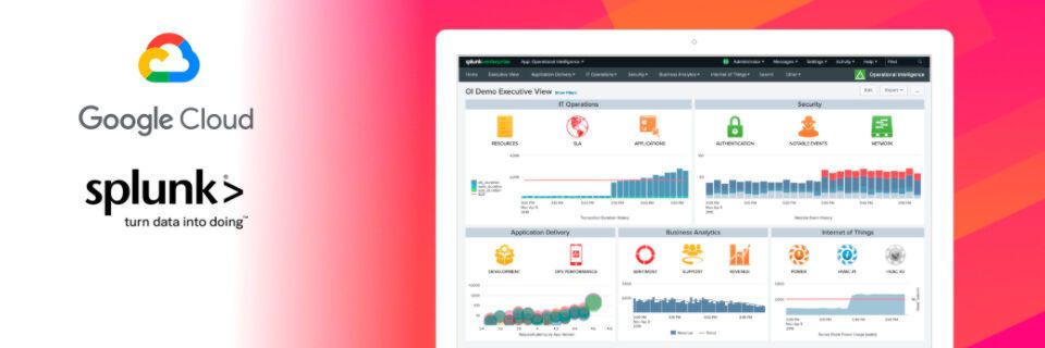 Google cloud, Splunk comes as SaaS in the Google cloud with integration of Anthos and Stackdriver, Optocrypto