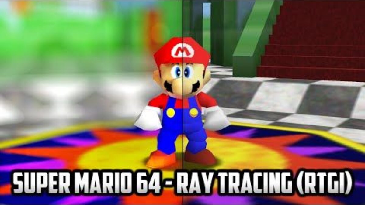 Super Mario 64 para PC ressurge incrível com Ray Tracing