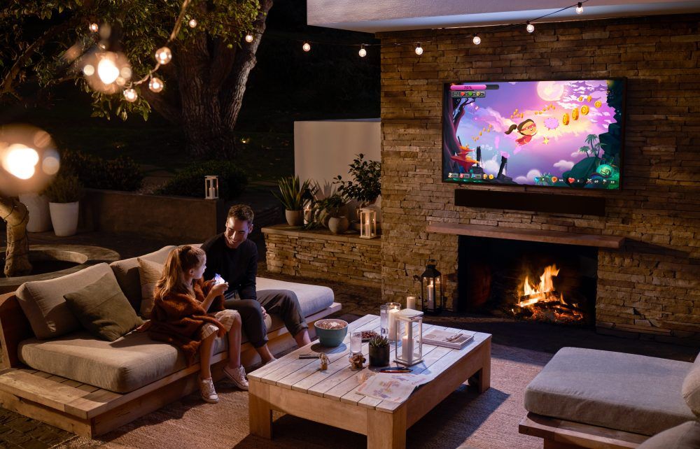 Terrace, Samsung unveils its 4K outdoor smart TV Terrace, Optocrypto