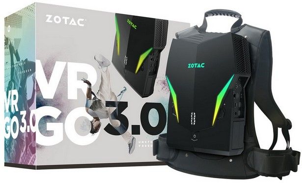 Zotac VR GO 3.0, the latest addition to the backpack computers for virtual reality