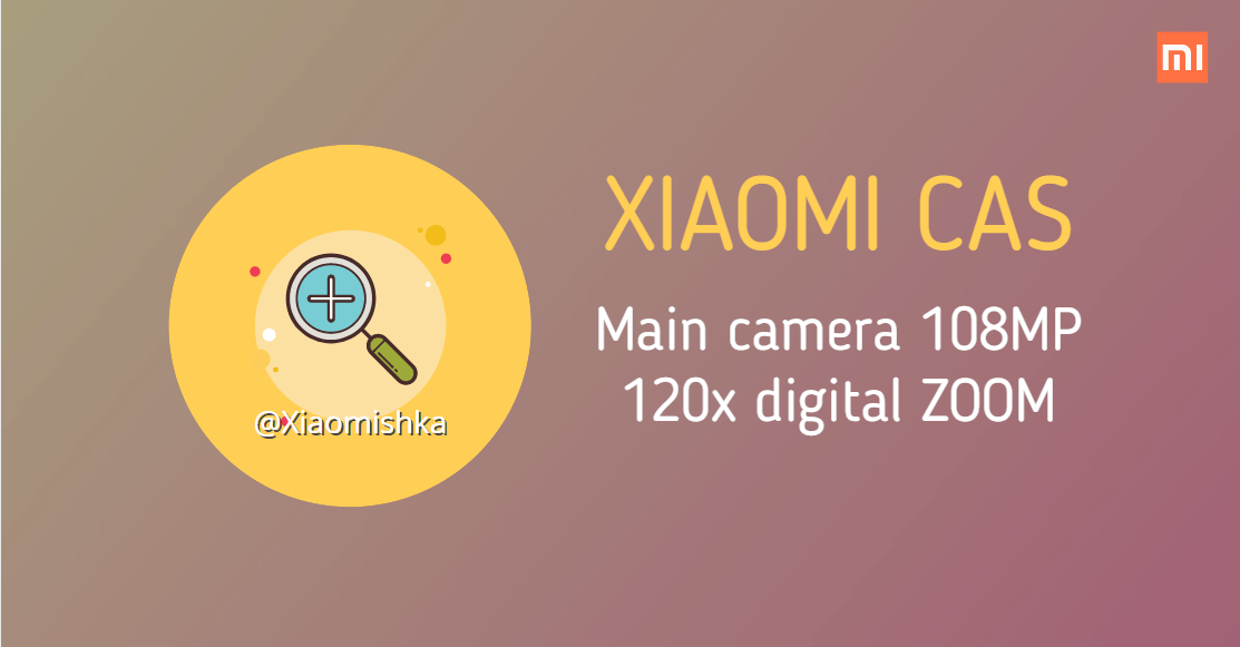 Xiaomi Cas, Xiaomi Cas, next smartphone will be equipped with a camera with 120x zoom, Optocrypto