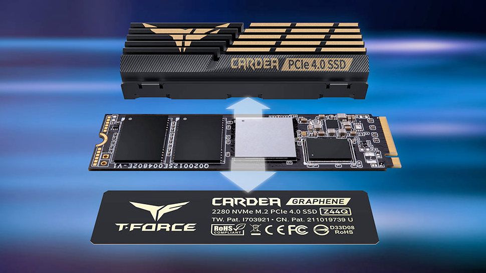 TeamGroup Z44Q, 3D NAND based QLC M.2 PCIe 4.0 SSD