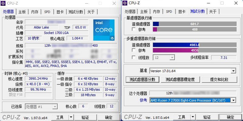 i5-12400, Intel Core i5-12400 is similar to Ryzen 5 5600X in multicore, Optocrypto
