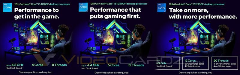 Core i3-12100F, Intel Core i3-12100F and i5-12400F: First CPUs without E-Core cores, Optocrypto