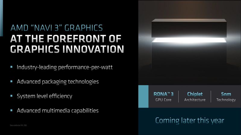 Radeon RX 7000, Radeon RX 7000, AMD promises improved clocks and Ray Tracing, Optocrypto