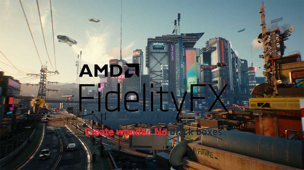 Cyberpunk 2077 gets AMD FidelityFX Super Resolution as a mod for the RX 6000, 