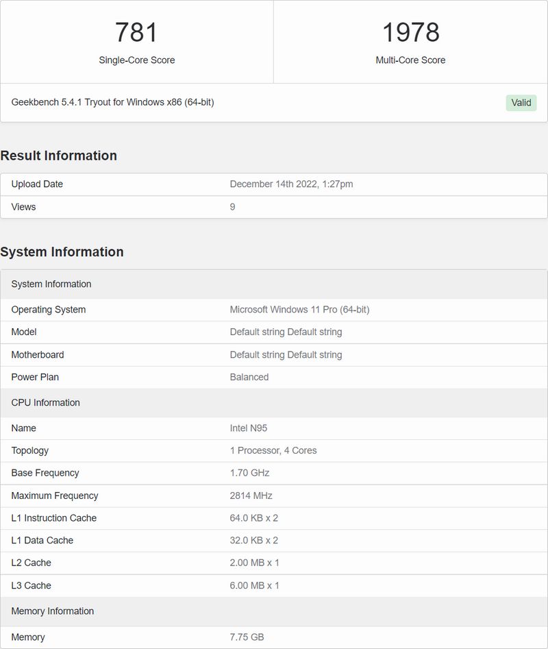 Alder Lake-N, Alder Lake-N series processor new model N95 exposure quad-core four-thread design, Optocrypto