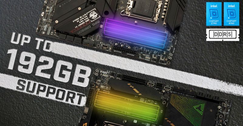 MSI motherboards support new 48/24 GB DDR5 modules, Optocrypto