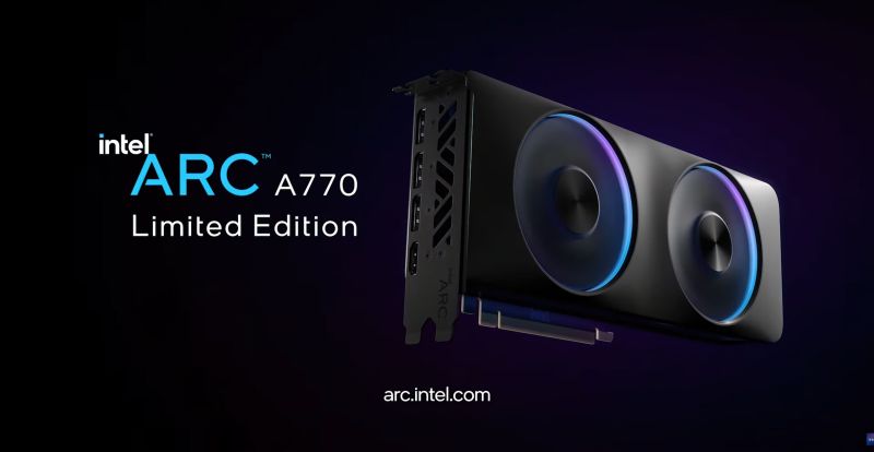 , Intel Arc A770 Limited Edition is discontinued, Optocrypto