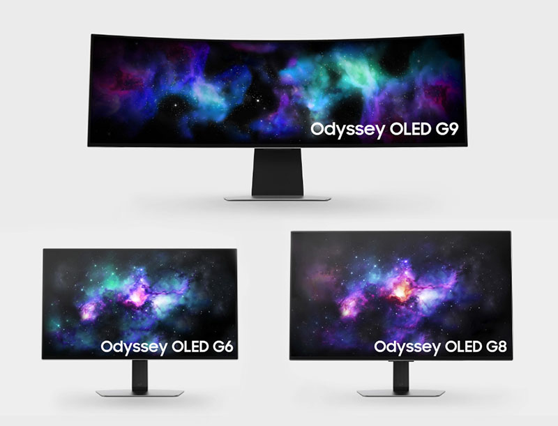Samsung Odyssey OLED G6, G8 and G9: 360 Hz and 0.03 ms